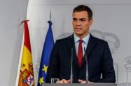 El presidente del Gobierno español, Pedro Sánchez