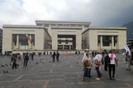 Palacio de Justicia, plaza de Bolívar, en Bogotá