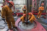 Exploración de petróleo. 