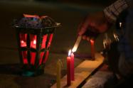 El Día de las Velitas está asociado a una celebración religiosa.