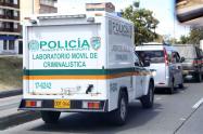 UNIDAD MOVIL DE CRIMINALISTICA DE LA POLICIA NACIONAL