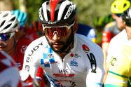 Fernando Gaviria, el líder del UAE Emirates en el Tour Colombia