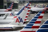 Aviones de American Airlines.