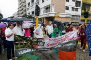 Protestas maestros en Ibagué.