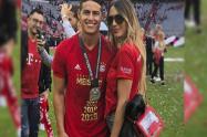 James Rodríguez y Shannon de Lima