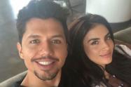 Jessica Cediel y su novio