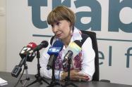 Ministra del trabajo, Alicia Arango Olmos