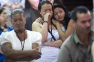 Familiares de víctimas del conflicto colombiano.