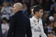 Zidane y James Rodríguez