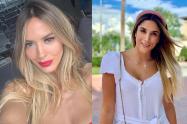 La modelo respondió a un comentario con un halago para la expareja de James Rodríguez.