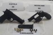 Decomisan armas de fuego en vivienda de Medellín