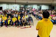 El encuentro se realizó en el auditorio del Colegio Americano de Ibagué
