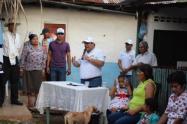 Respaldo político al diputado Milton Restrepo en su recorrido por5 Ortega 