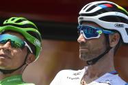 Nairo Quintana y Alejandro Valverde