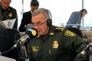 El general Óscar Atehortua, director de la Policía Nacional