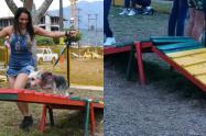 Parque público para mascotas, en Ibagué. 