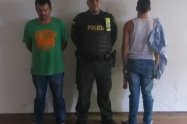 Uno de ellos era un menor de edad