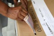 Las cédulas anuladas volverán al lugar de votación anterior.