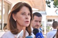 Vicepresidenta advirtió que el gobierno está decidido a acabar el narcotráfico y la corrupción
