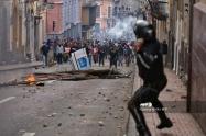 Violentas protestas en Ecuador