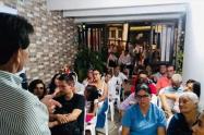 En la reunión en el barrio Ambalá, le reiteró a la comunidad que durante su administración priorizará la construcción de la carrera 13