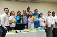 Jaime Yepes junto a los integrantes de la lista al Concejo, expresaron apoyo y adhesión a la campaña del candidato Conservador