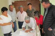 Leonidas López, participó de la exposición del Plan de Desarrollo para la comuna 8