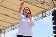 La candidata dijo que los recursos naturales son el mayor tesoro de un territorio