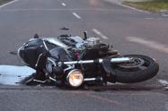 Accidente moto