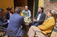 El alcalde electo de Ibagué, Andrés Hurtado, sostuvo encuentro con el Ministro del Deporte, Ernesto Lucena