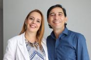 Claudia Rengifo y Andrés Hurtado