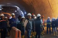 Invías entregó etapa de revestimiento del Túnel de la Línea