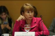 Ministra del Interior, Alicia Arango