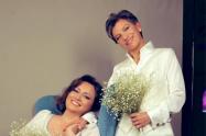 Claudia López y Angélica Lozano se casan