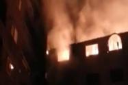 Incendio en iglesia cristina 