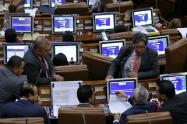 Ministro Alberto Carrasquilla en debate Ley de Crecimiento Económico en la Cámara de Representantes.