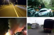 Accidentado año nuevo en Ibagué y el Tolima