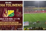 El partido Tolima vs Huila será gratis para la hinchada pijao