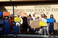 En estos momentos el hospital está prestando los servicios de urgencias, hospitalización y parto