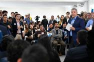 Presidente Iván Duque en la Mesa Nacional de Conversación con Jóvenes colombianos