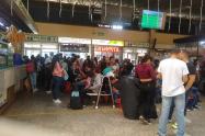 Terminal de transportes de Ibagué. 