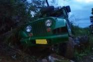Accidente de campero