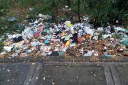 Basuras en el Barrio el Topacio