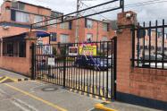 Conjunto donde vivían los niños fallecidos 