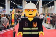 Figura del mundo de Lego