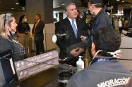 Presidente Iván Duque en Migración Colombia por coronavirus
