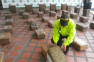 Policía incauto 500 kilos de marihuana.