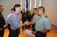 condecoración Alcalde 