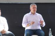 Estos fueron los primeros anuncios de Duque en Ibagué