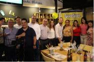 Gana Gana compartió una deliciosa cena con los periodistas de la ciudad